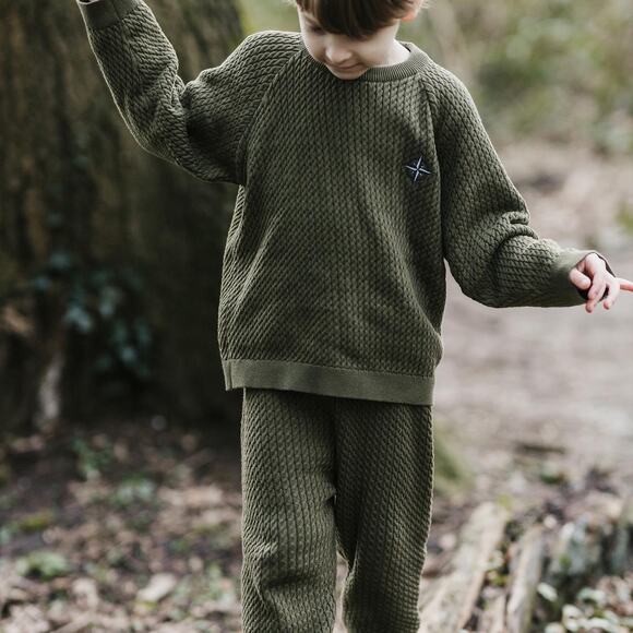 Antebies Khaki Herringbone Sweater/Pants NWT Multiple Sizes Available